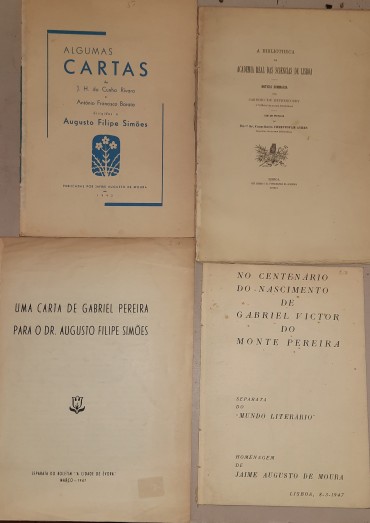 Quatro Publicações, «Algumas Cartas»