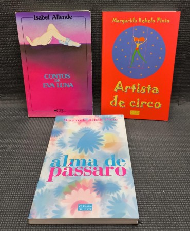 Três livros diversos