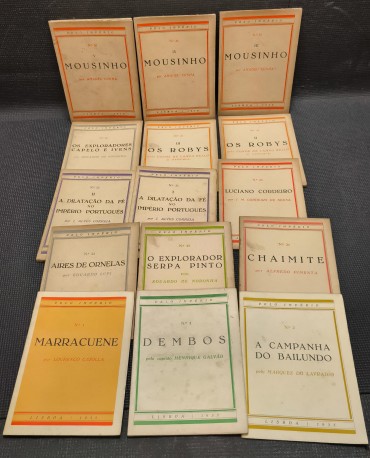 Colecção de 15 volumes «Pelo Império»