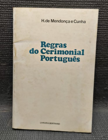 «Regras do Cerimonial Português»