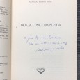 «Boca Incompleta - 1ª edição»