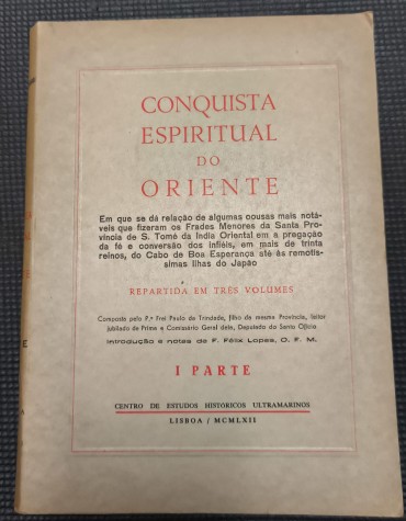 «Conquista Espiritual do Oriente»