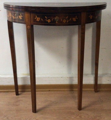 Mesa meia lua de jogo 