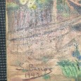 «Paisagem com casario e figura»