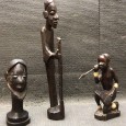 Três figuras africanas 