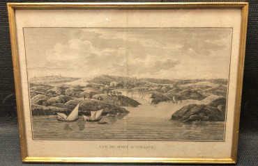 «Vue du port d'Ithaque »