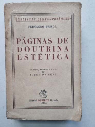 PÁGINAS DE DOUTRINA ESTÉTICA – FERNANDO PESSOA