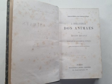 A INTELLIGENCIA DOS ANIMAES