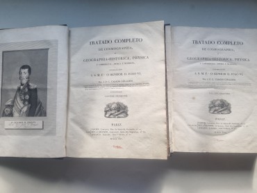 TRATADO COMPLETO DE COSMOGRAPHIA , E GEOGRAPHIA E GEOGRAPHIA-HISTORICA, PHYSICA E COMMERCIAL, ANTIGA E MODERNA