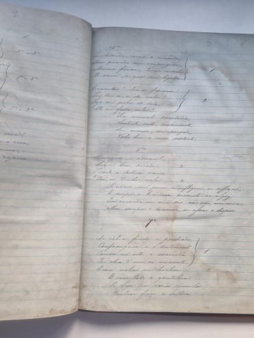 MANUSCRITO DE CHARADAS – 1898