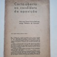CARTA ABERTA AO CANDIDATO DA OPOSIÇAO