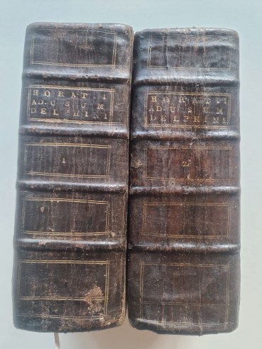 QUINTI HORATII FLACCI OPERA - 1762
