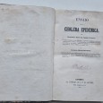 ENSAIO SOBRE A CHOLERA EPIDEMICA