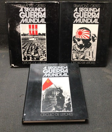 «A Segunda Guerra Mundial - 3 Volumes» 
