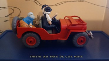 Carro «Tintin au Pays de L'or Noir»