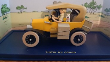 Carro «Tintin au Congo»