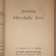 Poesia, Liberdade Livre	