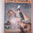 Duas encadernações com revistas de Historia 