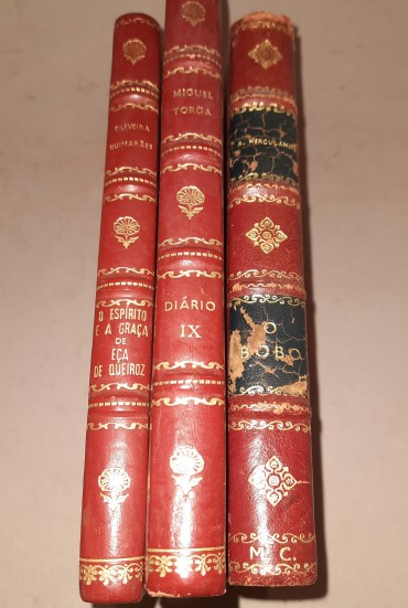Três Livros de escritores Portugueses
