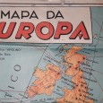 Grande Mapa da Europa de 1939 e Atlas Escolar