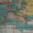 Grande Mapa da Europa de 1939 e Atlas Escolar