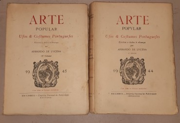 Dois Livros de Arte Popular, Ano de 1944, 1945