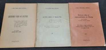 «Lote de três livros»