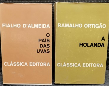 «Lote de dois livros - A Holanda e o País das Uvas»