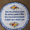 Prato em faiança