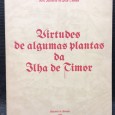 «Virtudes de Algumas Plantas da Ilha de Timor» 