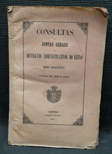 CONSULTAS DAS JUNTAS GERAES DOS DISTRICTOS ADMINISTRATIVOS DO REINO