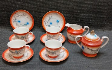 Serviço de café oriental