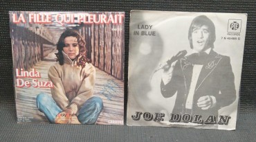 2 DISCOS DE VINIL 45 ROTAÇÕES