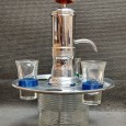Decanter de licor com 3 shots