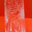 Garrafa e quatro cálices de cristal