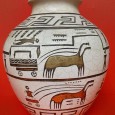 Pote decorativo motivos gregos