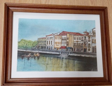 Aveiro - desenho a lápis