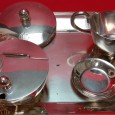 Bandeja, açucareiro, compoteira, molheira e outros