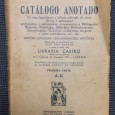 «Catálogo Anotado - Livraria Castro»