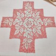 Toalha com renda e guardanapos