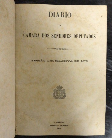 «Diário da Câmara dos Deputados - 1876»