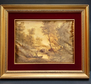 Quadro em seda