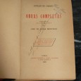 «Obras Completas de Gonçalves Crespo - 1897» 