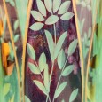 Jarra em vidro decorado