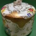 Pote porcelana com tampa