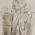 Duas gravuras moda feminina
