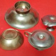 Conjunto peças em cloisonné
