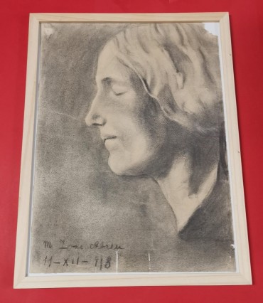 Desenho a carvão 
