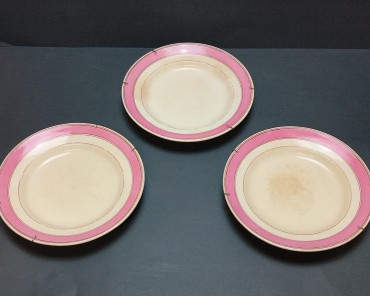 Três pratos sobremesa Sacavém