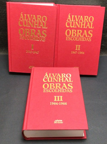 «Álvaro Cunhal - Obras Escolhidas - 3 Volumes»